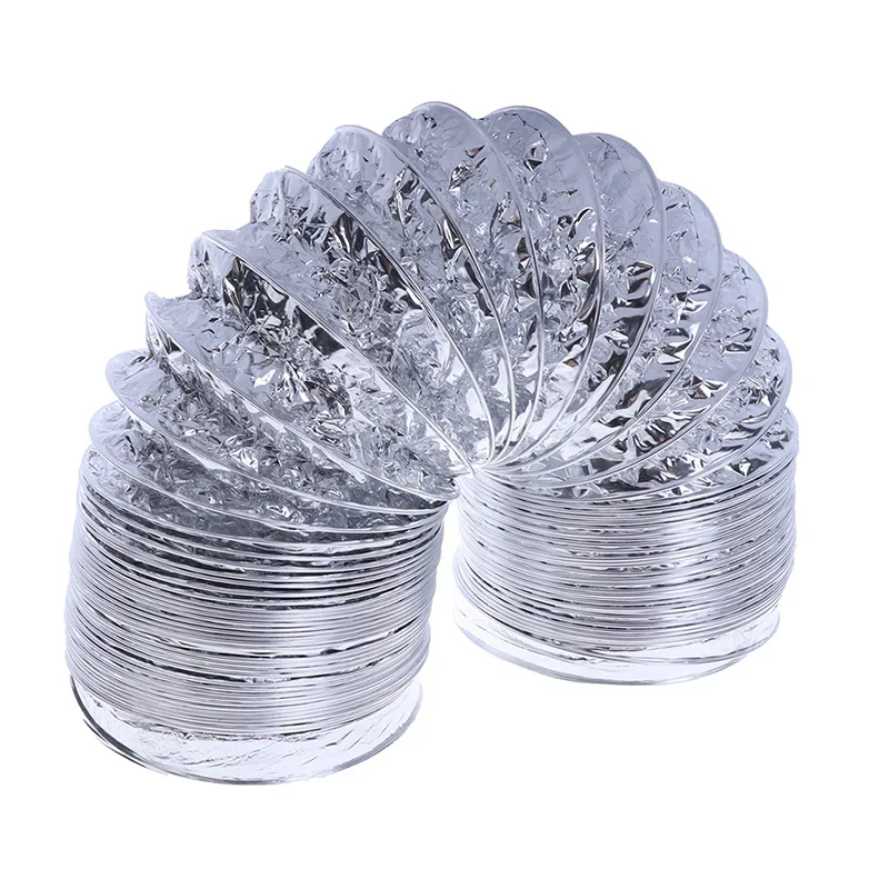 新しい 4 インチ 100 ミリメートル換気パイプ PVC  - Flexible Hose Braided のレビューと価格