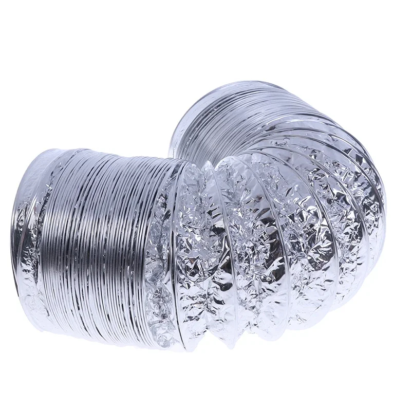 新しい 4 インチ 100 ミリメートル換気パイプ PVC  - Flexible Hose Braided のレビューと価格
