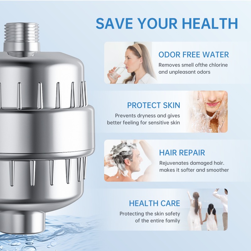 家庭用シャワーフィルターカートリッジ、浴室用浄水器シャワーヘ - Shower Valve Cartridge のレビューと価格