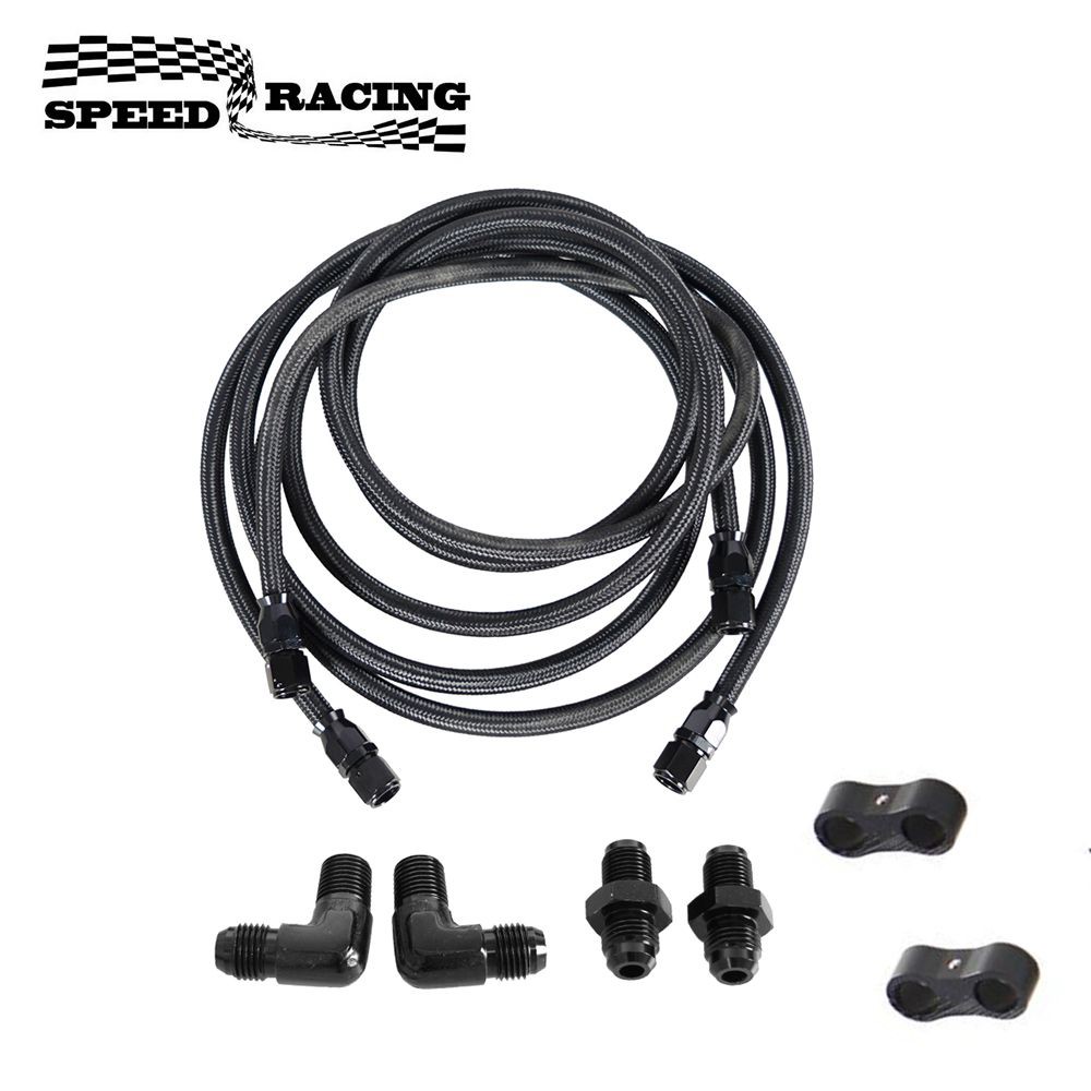 6AN柔軟なptfe伝送クーラーホースラインフィッティングナ - Flexible Hose Braided のレビューと価格