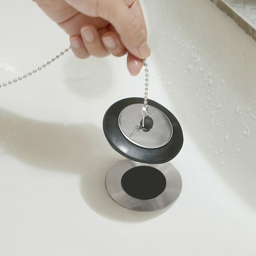 1 個新しいゴム浴槽ストッパーユニバーサルシリコーン浴槽排水 - Drain Pipe Clip のレビューと価格