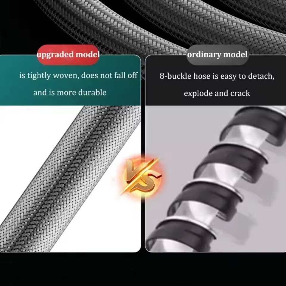 1.5/2 メートルナイロンロープ編組シャワーパイプ 4 点 - Flexible Hose Braided のレビューと価格